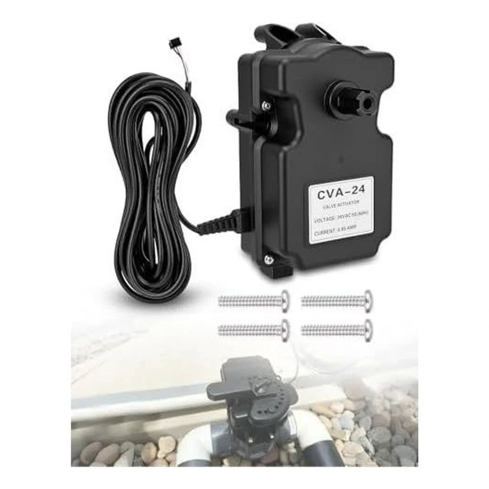 Sejaede CVA-24 Pool Spa Valve Actuator 24VAC 0.65A with 25ft Cable
